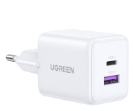 UGREEN Ładowarka sieciowa X516 USB + USB-C GaN 30W biała - 1513565 - zdjęcie 2
